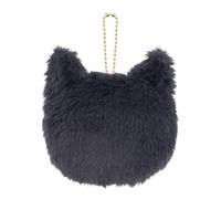 Ribuha Ao 34214-73 - Calentador de bolsillo con diseño de gato esponjoso, longitud total: aprox. 12 cm, ecológico, protección contra el frío, esponjoso, gel de sílice