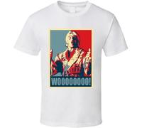 RIC Flair Rick Flair Nature Boy Wrestling Wrestler Retro Whoooooo ! T-Shirt Graphic tee Printed Top Mens White Shirt L