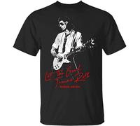 RIC Ocasek-The Cars Let The Good Times Roll Men's T-Shirt Unisex Black Cotton Hip Hop Print tee Shirts XXL