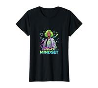 Rica mentalidad Crecimiento Finanzas Motivación Diseño Camiseta