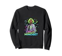Rica mentalidad Crecimiento Finanzas Motivación Diseño Sudadera