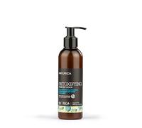 RICA | Naturica Detoxifying Comfort Scrub 200 ml Exfoliante desintoxicante para piel y cabello con piedra pómez y ceramidas | Elimina impurezas y estilismo residuales | Color Safe | Made in Italy