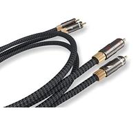 Ricable MR1 Magnus 2 x 1 m - High-End Cable Audio Interconexión analógico Cinch RCA Estéreo