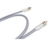 Ricable PC1 Primus Coaxial 1 MT - Hi-Fi Cable Audio Digital Coaxial 75 Ohm RCA Alta fidelidad Blindado