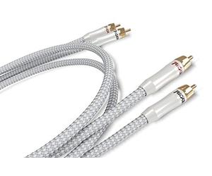 RICABLE PR05 Primus Signal 2 x 0,5 mt - Hi-Fi Cable Audio Interconexión analógico Cinch RCA Estéreo OFC