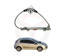 RICAMBYCAR Elevalunas Manual Compatible Con Fiat Punto - Grande Punto - EVO Desde 2005 en Adelante (Destro)