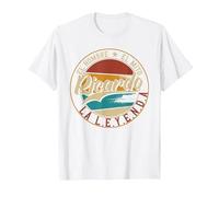 Ricardo El Hombre el Mito la Leyenda Camiseta, Hombre, Blanco, 5XL