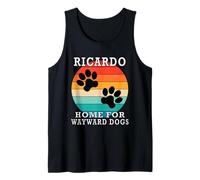 Ricardo Home For Wayward Dogs Apellido Camiseta sin Mangas