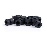 Ricardonty 20 unidades serías M3 bolas amortiguadoras de goma anti vibración para FPV F4 F7 controlador de vuelo suave bolas de absorción de golpes V2