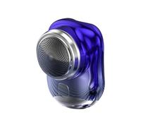 Ricardonty Afeitadora Eléctrica USB Portátil para Hombres Mini Afeitadora de Bolsillo Afeitadora Eléctrica Recortadora de Barba Pantalla Digital Afeitadora de Viaje,A