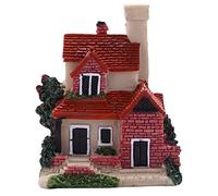 Ricardonty Lindo Mini Resina Casa Miniatura Casa Hada Jardín Paisaje Casa Jardín Decoración Resina Artesanía 4 Estilos Color Aleatorio