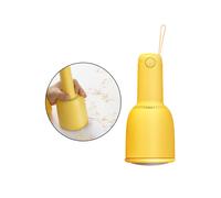 (Ricarica USB gialla) Aspirapolvere portatile da tavolo Mini portatile per computer che pulisce la polvere