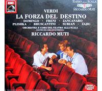 Riccardo Muti und Orchestra e Coro del Teatro alla Scala / Mirella Freni / Placido Domingo / Giorgio Zancanaro / Sesto Bruscantini / Paul Plishka etc. - Verdi: La Forza del Destino (Die Macht des Schicksals) (Gesamtaufnahme, italienisch) [Vinyl Schallplatte] [3 LP Box-Set]