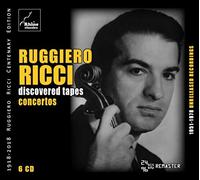 Ricci, Ruggiero - Discovered Tapes - Concertos