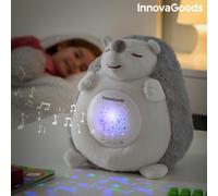 Riccio De Peluche Con Ruido Blanco Y Proyector Antibruido Spikey Innovagoods