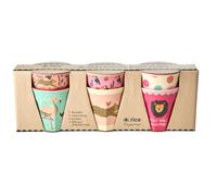 RICE Set de 6 vasos Rice small Multi