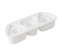 Rice Ball Mold Makers - Lunch Rice Ball Mold | Multifunctional Sushi Mold for Kid | Rice Ball Food Press | Oniigiri Rice Mold Food-Grade | Triangular Rice Ball Mold for Glutinous Rice Balls (White)