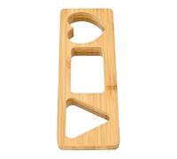 Rice Ball Mold, Sushi Making Tool, Wooden Non Stick Mold with 6.7 Inches Length, Traditional Kitchen Accessory for Home, Dining, Lunch, Camping, Picnic, School, Party, Natural Wood
