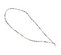 Rice Beaded Necklaces Shell Pendant Jewelry for Rainbow Bead Chain Turquoise Necklace of The Lid Alloy