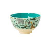 RICE Bol melamina Rice small Green-Jungle animals