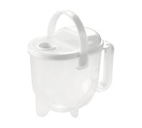 Rice Cleaner Bowl - 400ml Kitchen Colander Strainer | Rice Washing Bowl | Portable Kitchen Rinser Washing Tool For Beans Pasta Fruit Vegetables PET Material Easy Rinse Washer