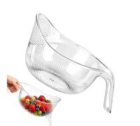 Rice Drainer Strainer Multifunctional Fruit Rinser Colander