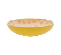 RICE Ensaladera Rice melamina Ø29.9 cm Pink dots-yellow