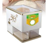 Rice Mill - Separador de salvado doméstico, 250-500 g/min, molienda ajustable de 8 niveles para granos más frescos y nutritivos que el arroz de supermercado