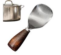 Rice Paddle - 18 x 6.8 cm Standing Scoop Spoon for Nonstick Cookware, Cooker with Heat Resistant Function, Kitchen Utensil for Home, Apartment, Restaurant, Dorm, Camping, Silver, Everyday