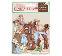 Rice paper packed A4 - Create Happiness Oh lá lá violin