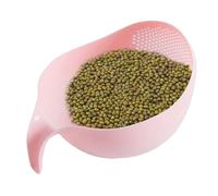 Rice Rincer, Cuenco De Filtro De Arroz | Disciador Multifuncional Con Lavavajillas Filtro Lateral Seguro | Cocina De Cocina Cesta Inclinada Cesta De Vegetal Drenaje De Frutas Vegetales Con Man