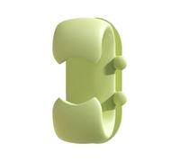 Rice Spoon Holder, Cooking Spatula Rack, Wall-Mounted Silicone Hook for Utensils, Non-Stick Heat-Resistant Kitchen Organizer, Easy to Install and Space-Saving Design, 4x2.6x2cm