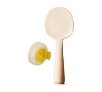 Rice Spoon Paddle Stand Stand Standing Rice Scooper with Suction Cup, 3.23x1.85x8.27 inches Kitchen Gadget Cooker Supply for Friends, Women, Girls, Boys and Family Gathering
