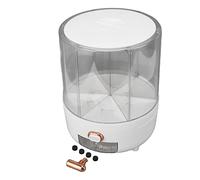 Rice Storage Container | 360 Rotating Food with Measuring Cup | Large Capacity Grain Bucket for Kitchen Pantry/Countertop (Large Size)