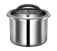 Rice Storage Container | Airtight Food Storage Box, Kitchen Grain Organizer
