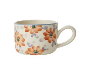 RICE Taza de cerámica Rice 20 cl Naranja