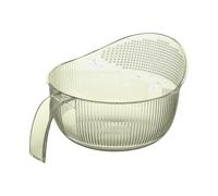 Rice Washing Bowl - Rice Strainer | Rice Drainer | Colander Bowl With Side Drainers | Rice Washer Strainer Bowl | Multifuncional Food Grade Rice Cleaner Strainer For Cleaning Rinsing F