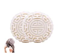Rice Water Shampoo And Conditioner Bar, Antihair Loss Soap, Solid Hair Shampoo For Women Men Conditioner Bar, Conditioner Bar Moisturizing Nourishing And Softening, For Dry Damaged (2PCS)