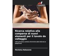 Ricerca relativa alla comparsa di nuovi elementi per il tavolo da volteggio