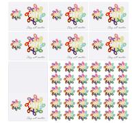 Riceshoot Pin de esperanza para el cáncer, cinta colorida, botones de esperanza, broche redondo, insignia para todos los artículos de concienciación sobre el cáncer, suministros inspiradores para