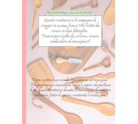 Ricettario da scrivere -Quaderno da Cucina Personalizzabile- Fino a 100 Ricette da in cucina. Ideale come un regalo: Grazie alle sue 100 schede ... ogni dettaglio dei tuoi piatti preferiti.