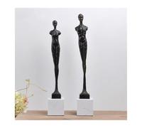 Rich Iron Decoración de Habitaciones Escultura de ángel con Apariencia Bronce, Estatua Metal Sencilla, decoración Mesa for el hogar Divertidos Accesorios de Escritorio(8x8x46.5cm(3x3x18in))