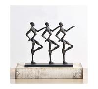 Rich Iron Decoración de Habitaciones Escultura de ángel con Apariencia Bronce, Estatua Metal Sencilla, decoración Mesa for el hogar Divertidos Accesorios de Escritorio(24x7x17.5cm(9x3x7in))