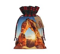 Rich&Rabbit Arches National Park - Bolsa de almacenamiento con cordón para Navidad, diseño de parque nacional