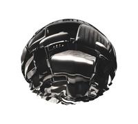 Rich&Rabbit Barber Shop - Gorro de ducha con estampado monocromático para mujer, elástico y reutilizable, a prueba de fugas, doble capa