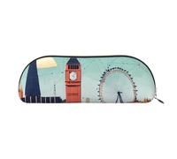 Rich&Rabbit I Love London - Bolsas versátiles con cremallera para cosméticos, accesorios pequeños, bolsas de almacenamiento para piezas pequeñas, Oro, Talla única