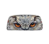 Rich&Rabbit Owl Beliefs - Bolsa de maquillaje portátil con cremallera y cremallera, bolsa de almacenamiento de viaje para uso diario, plateado, Talla única
