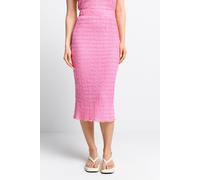 Rich & Royal Crinkled Pencil Skirt Sorbet Pink Talla: XL | Faldas Midi Outlet | Mujer | Rosa