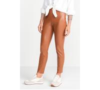 Rich & Royal Fake Leather Leggings Caramel Spice Talla: 40 | Pantalones de Cuero Outlet | Mujer | Marrón