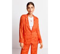 Rich & Royal Jacquard Blazer Cherry Tomato Talla: 40 | Blazers Outlet | Mujer | Rojo
